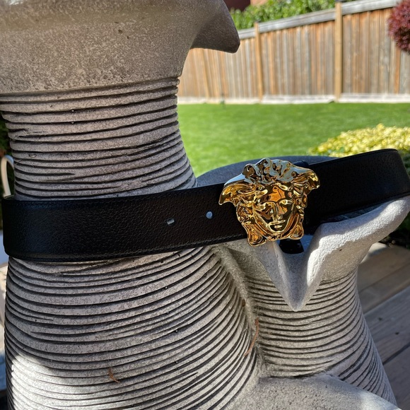 Versace Medusa Face Men’s Belt - Picture 2 of 3